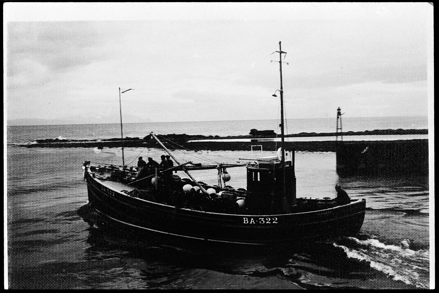 Ringnetter 'Seafarer', BA322, in harbour, Girvan.