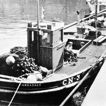 'Watercress', CN3 in harbour, Campbeltown. Possibly pictured - Robert McDougall, Campbeltown