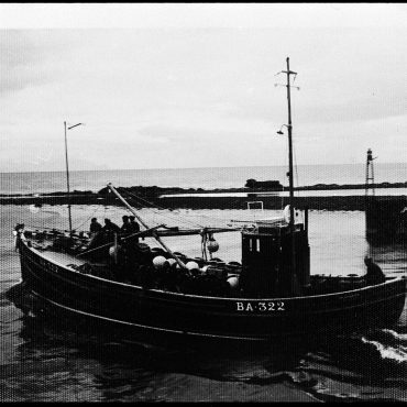 Ringnetter 'Seafarer', BA322, in harbour, Girvan.