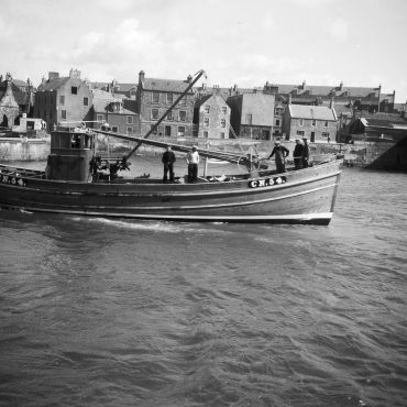 'Almanzora' CN54, in harbour, St Monans, 1949.